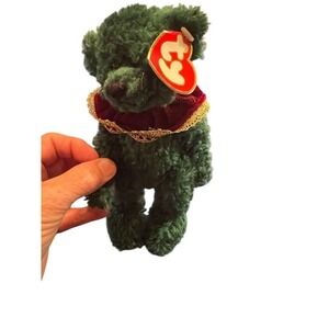 Ty Attic Treasures Laurel the Bear 1993 Vintage‎ Green Plush Toy